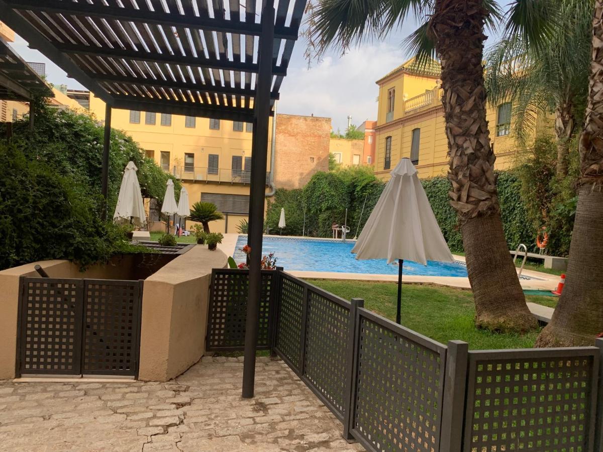 Apartamento Proximo Al Centro De 2 Dormitorios Con Piscina. Sevilla Exteriör bild